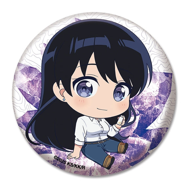 『瑠璃の宝石』ぺたん娘缶バッジ 荒砥 凪