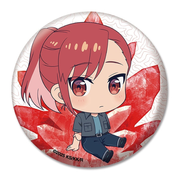 『瑠璃の宝石』ぺたん娘缶バッジ 瀬戸 硝子