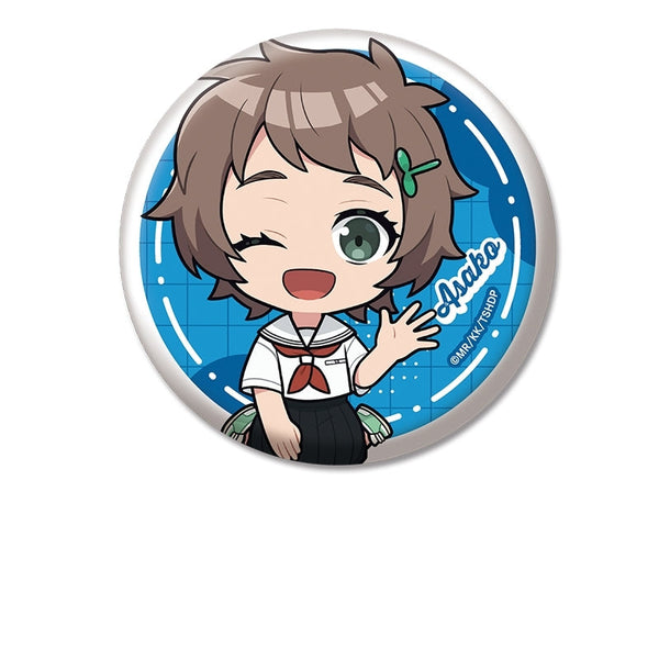 『光が死んだ夏』ぺたん娘缶バッジ 山岸朝子