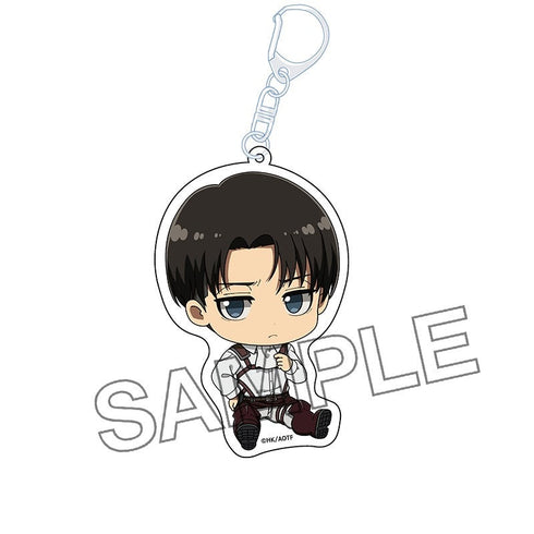 『進撃の巨人』ぺたん娘アクリルキーホルダー vol.2 リヴァイ