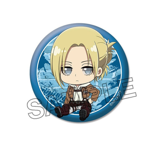 『進撃の巨人』ぺたん娘缶バッジ vol.2 アニ