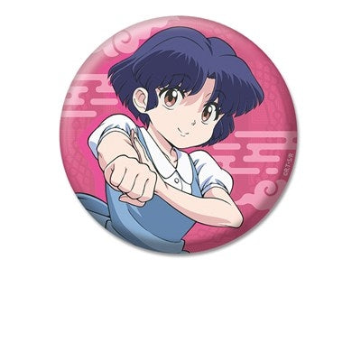 『らんま1/2』描き下ろし缶バッジ 天道あかね