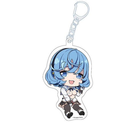『ぬきたし THE ANIMATION』ぺたん娘アクリルキーホルダー 女部田郁子