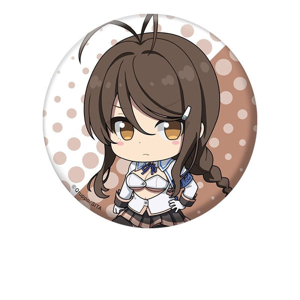 『ぬきたし THE ANIMATION』ぺたん娘缶バッジ 糺川 礼