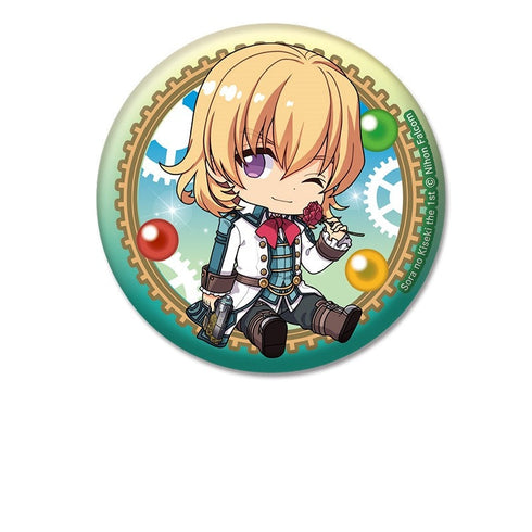 『空の軌跡 the 1st』ぺたん娘缶バッジ オリビエ