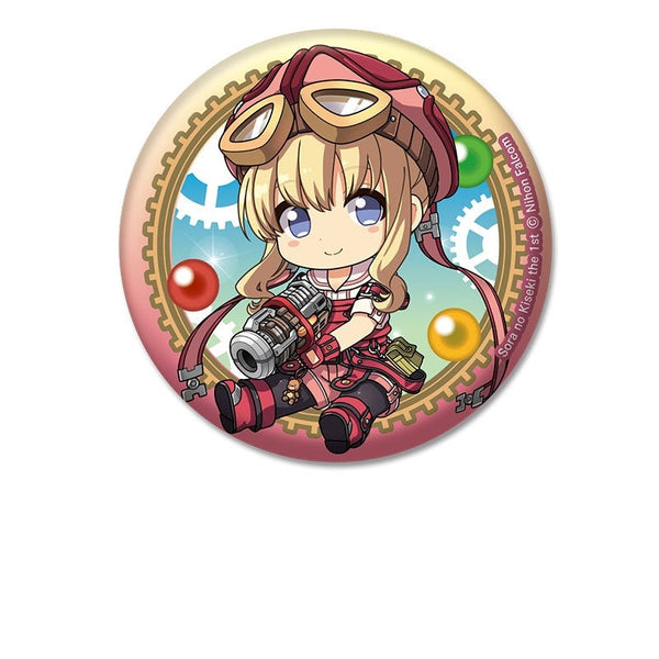 『空の軌跡 the 1st』ぺたん娘缶バッジ ティータ