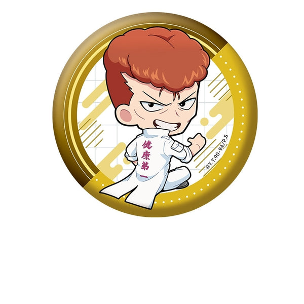 『幽☆遊☆白書』ぺたん娘缶バッジ vol.2 桑原和真