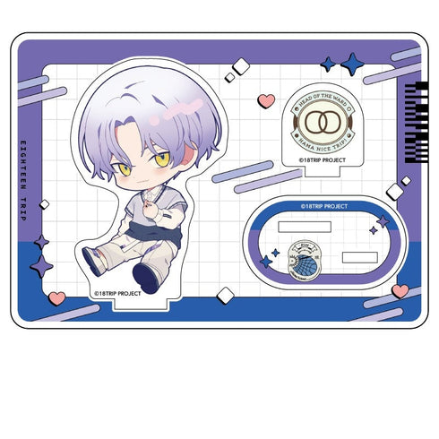 『18TRIP』ぺたん娘アクリルフィギュア 大黒 可不可