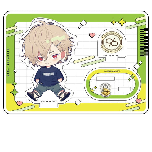 『18TRIP』ぺたん娘アクリルフィギュア 久楽間 潮