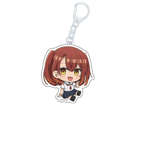 『私を喰べたい、ひとでなし』ぺたん娘アクリルキーホルダー 社 美胡 (制服)