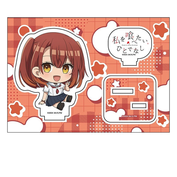 『私を喰べたい、ひとでなし』ぺたん娘アクリルフィギュア 社 美胡 (制服)