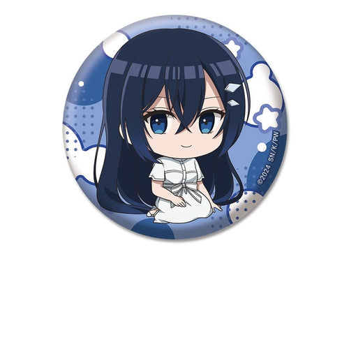 『私を喰べたい、ひとでなし』ぺたん娘缶バッジ 近江汐莉 (私服)