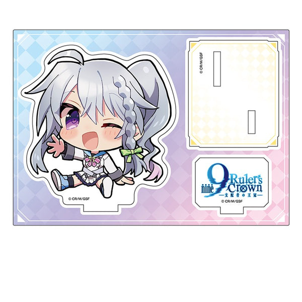 "9-nine- Ruler's Crown" Petan-musume Acrylic Figure: Ten Shinkai