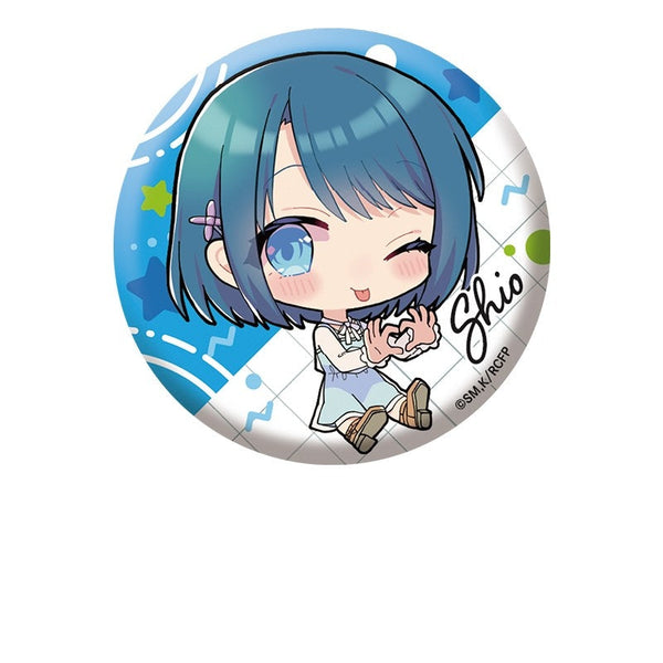 『幼馴染とはラブコメにならない』ぺたん娘缶バッジ 水萌汐(私服)