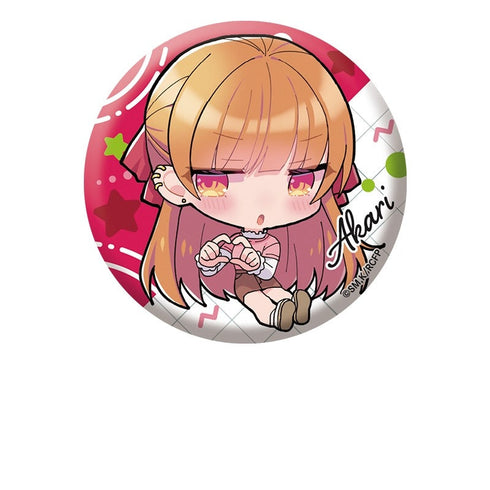 『幼馴染とはラブコメにならない』ぺたん娘缶バッジ 火威灯(私服)