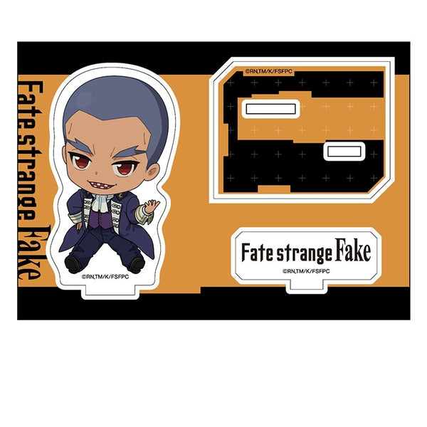 "Fate/strange Fake" Flat-Chested Girl Acrylic Figure: Caster