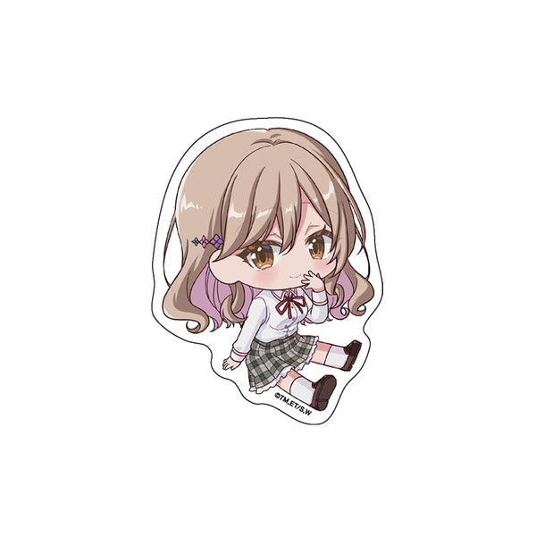《我怎么可能成为恋人啊,绝对不可能!(※其实并非不可能!?)》扁平系女孩异形贴纸 濑名 紫阳花