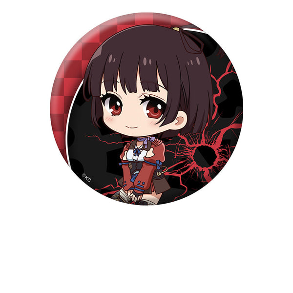 『甲鉄城のカバネリ』ぺたん娘缶バッジ 無名