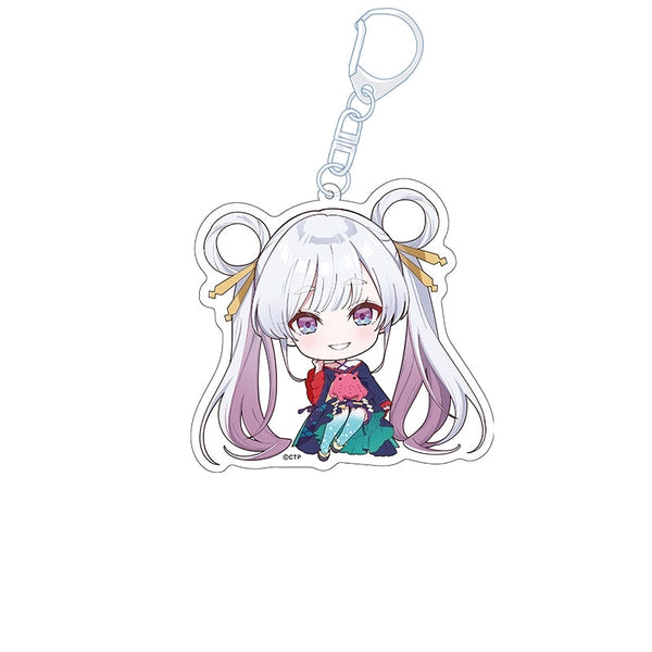 『超かぐや姫!』ぺたん娘アクリルキーホルダー 月見ヤチヨ