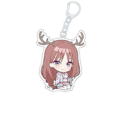 『超かぐや姫!』ぺたん娘アクリルキーホルダー 綾紬芦花