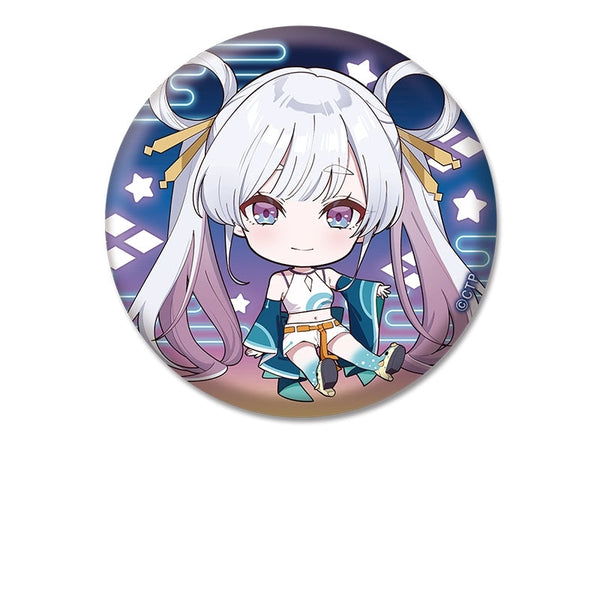 『超かぐや姫!』ぺたん娘缶バッジ 月見ヤチヨ/バトル衣装