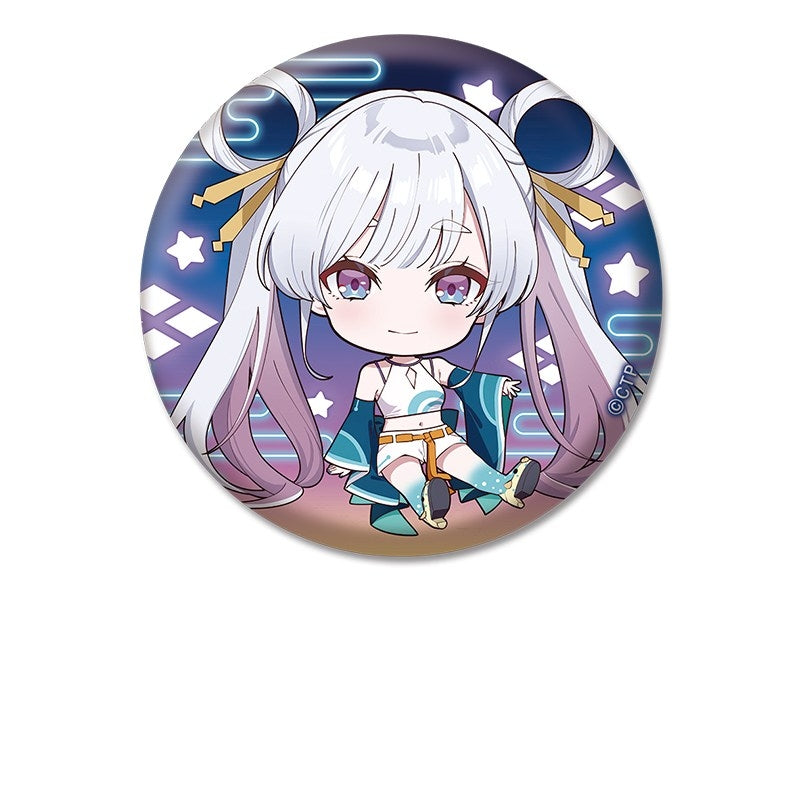 超かぐや姫!』ぺたん娘缶バッジ 月見ヤチヨ/バトル衣装【202607再販