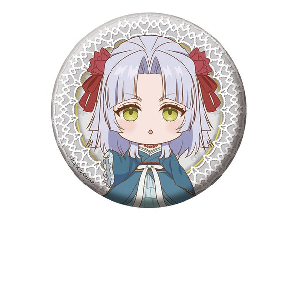 『悪役令嬢は隣国の王太子に溺愛される』ぺたん娘缶バッジ パール