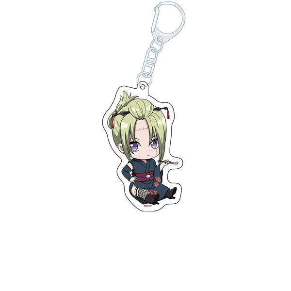 "Gintama: The New Movie - The Great Fire of Yoshiwara" Flat-Chested Girl Acrylic Keychain: Tsukuyomi