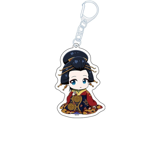 "Gintama: The New Movie - The Great Fire of Yoshiwara" Petan-musume Acrylic Keychain: Nichirin