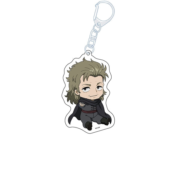 "Gintama: The New Movie - The Great Fire of Yoshiwara" Flat-Chested Girl Acrylic Keychain: Abuto