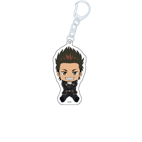 "Gintama: The New Movie - The Great Fire of Yoshiwara" Flat-Chested Girl Acrylic Keychain: Isao Kondō