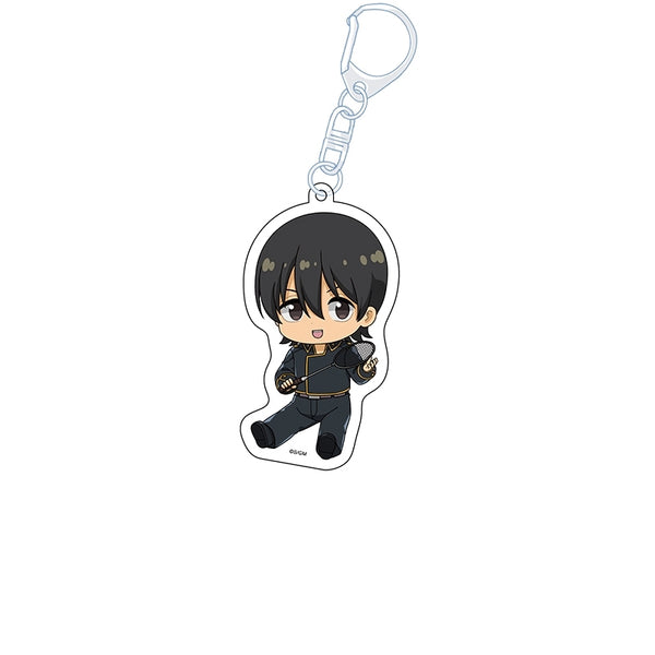 "Gintama: The New Movie - The Great Fire of Yoshiwara" Flat-Chested Girl Acrylic Keychain: Taishi Yamazaki