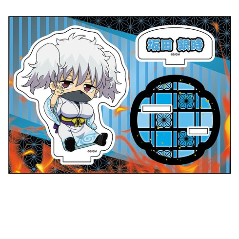 "Gintama: The New Movie - The Great Fire of Yoshiwara" Flat-Chested Girl Acrylic Stand: Sakata Gintoki (Pako)
