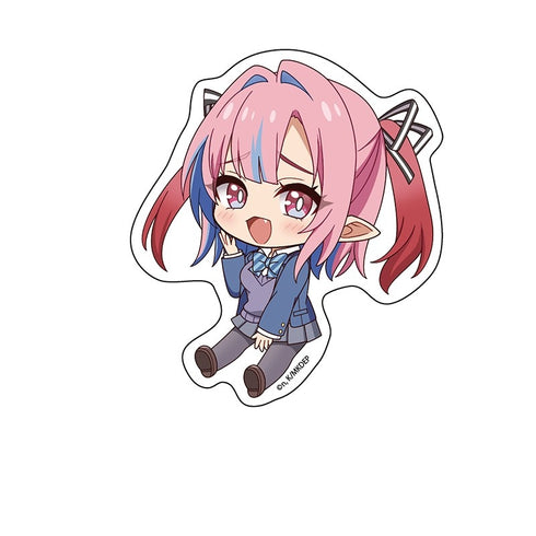 "Lord Canaan Is Still a Pushover" Petan Girl Die-Cut Sticker: Noble Canaan 1