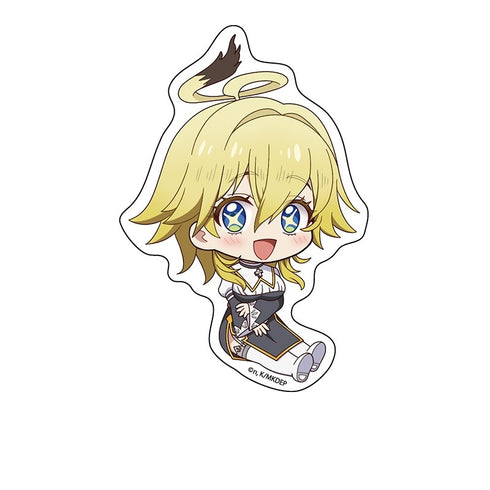 "Lady Canaan Is Still a Pushover" Flat-Chested Girl Die-Cut Sticker: Jeanne 1