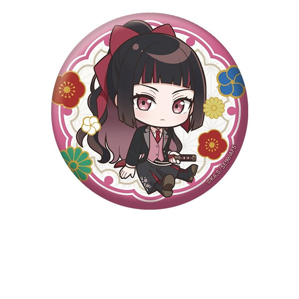 『春夏秋冬代行者 春の舞』ぺたん娘缶バッジ 姫鷹さくら