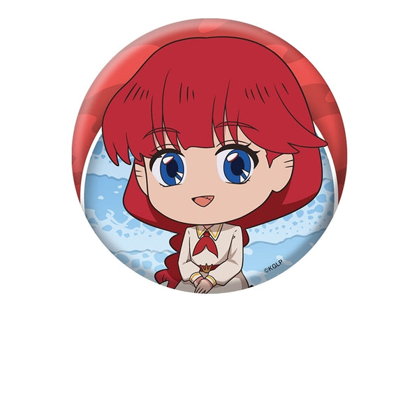 "Goodbye, Lala" Flat Girl Pin Badge: Lala