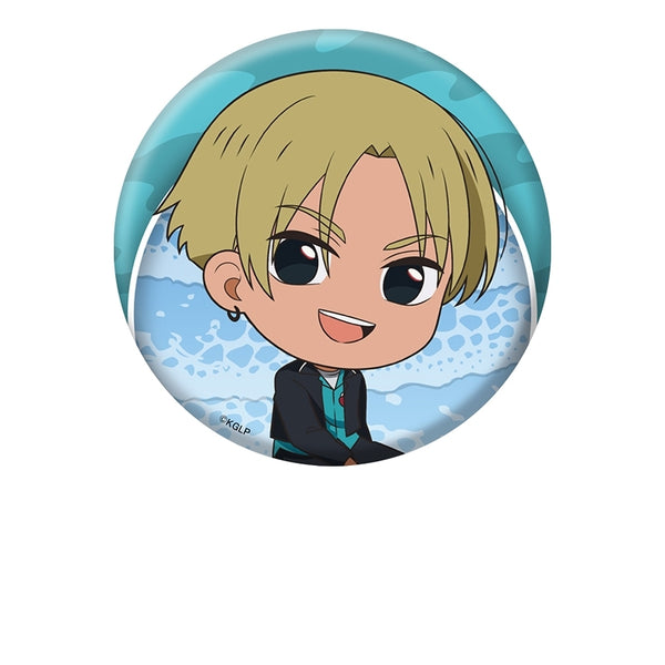 "Goodbye, Lara" Flat Girl Pin Badge by Shoya Otsu