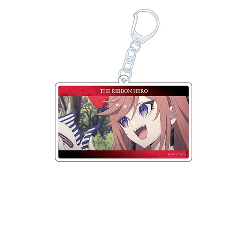 『THE RIBBON HERO リボンヒーロー』アクリルキーホルダー サファイア(私服)