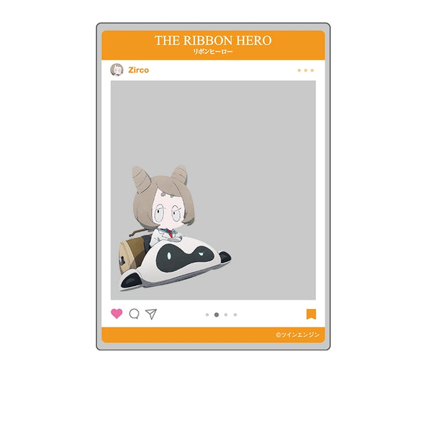 『THE RIBBON HERO リボンヒーロー』SNS風クリアカード ジルコ