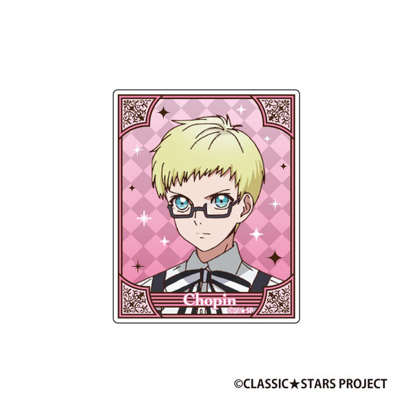 『クラッシック★スターズ』アクリルクリップ フィギュア ショパン