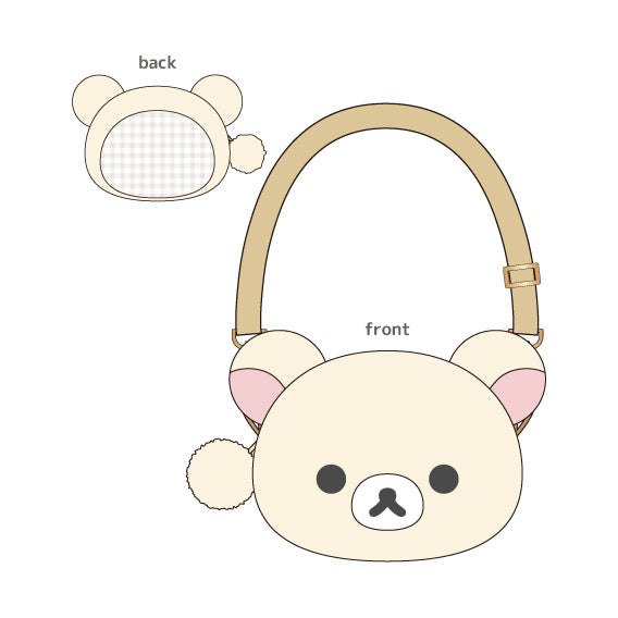 『リラックマ』ぬいぐるみポシェット コリラックマ