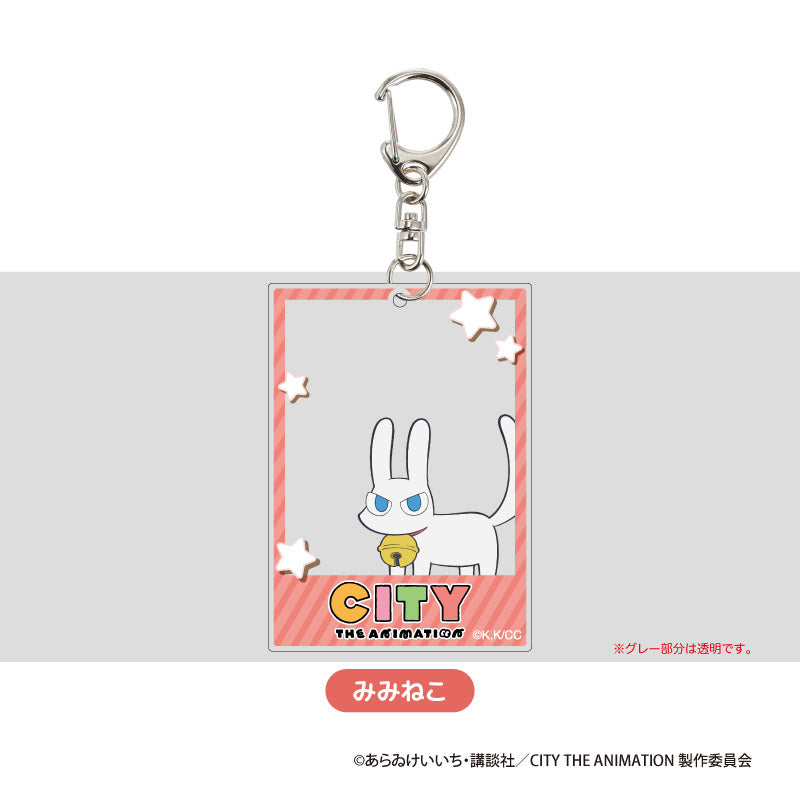 なーたん♥猫ちゃん✦秋の街で♫キーホルダー 再販】【ささやくように恋を唄う】ネコちゃんアクリル