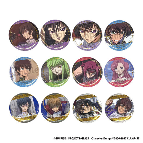 『コードギアス反逆のルルーシュ』TD缶バッジ BOX (全12種)
