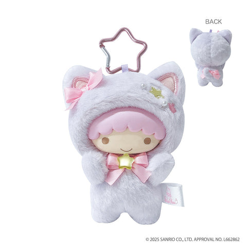 『リトルツインスターズ Dreamy Journey』リトルツインスターズ きぐるみマスコットKH ララ(ねこ)