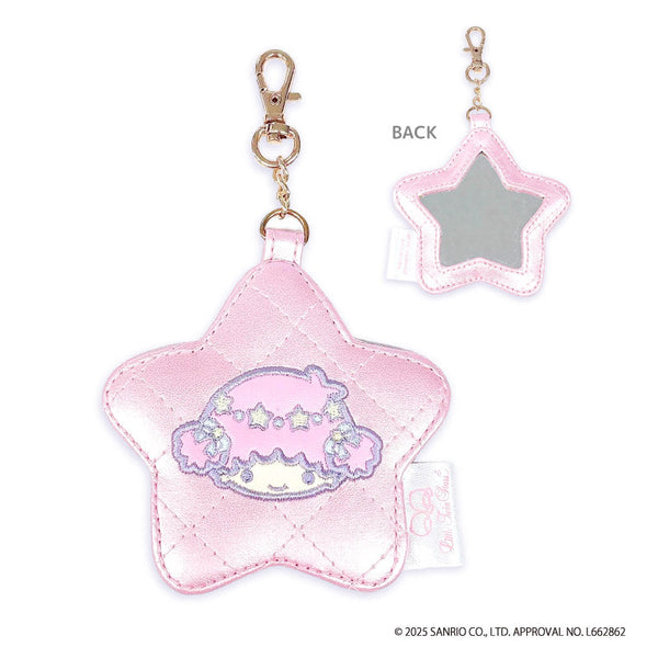 『リトルツインスターズ Dreamy Journey』リトルツインスターズ キルティング星型ミラー ララ