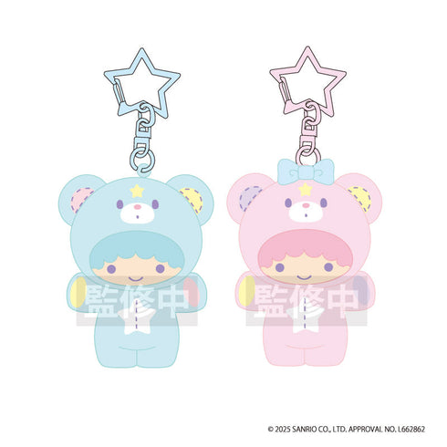 『リトルツインスターズ Dreamy Journey』リトルツインスターズ フロッキーマスコットセット キキ&ララ