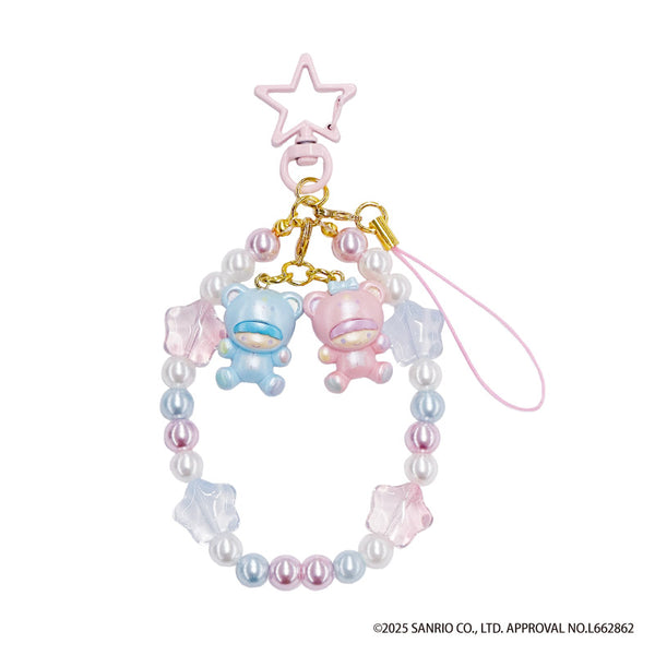 『リトルツインスターズ』フォンストラップ パフポフ【202610再販】