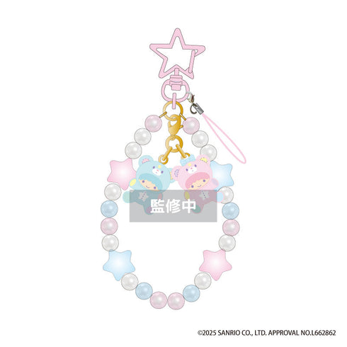 『リトルツインスターズ Dreamy Journey』リトルツインスターズ フォンストラップ パフポフ