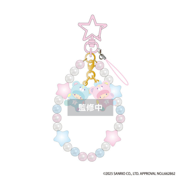 『リトルツインスターズ Dreamy Journey』リトルツインスターズ フォンストラップ パフポフ